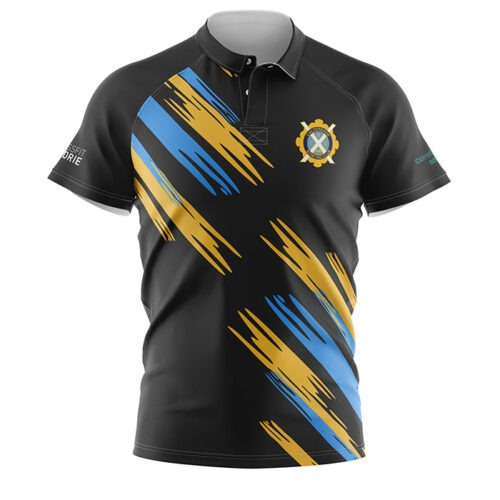 club bowls shirt design calderbank bc front