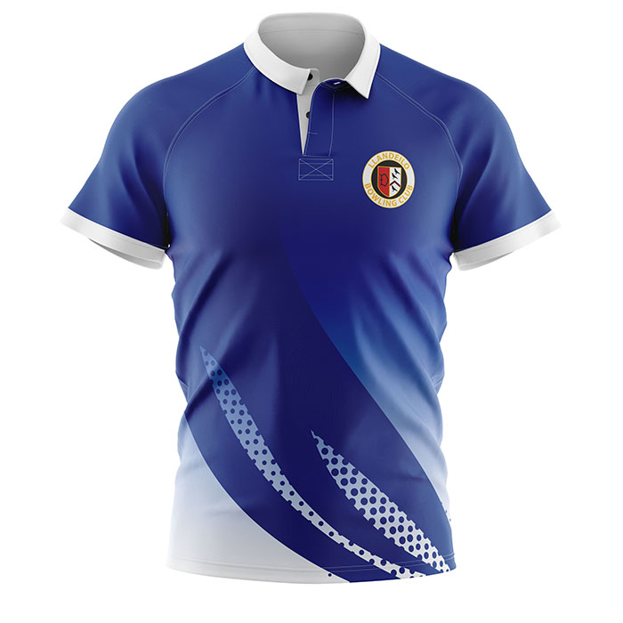 club bowls shirt design landeilo bc front